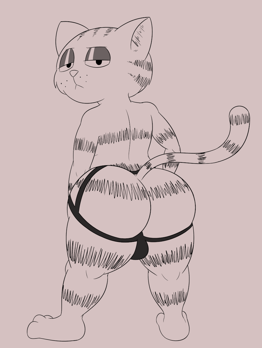 anthro anthro_male ass feline fritz_the_cat fritz_the_cat_(character) kiffy_(artist) male tagme