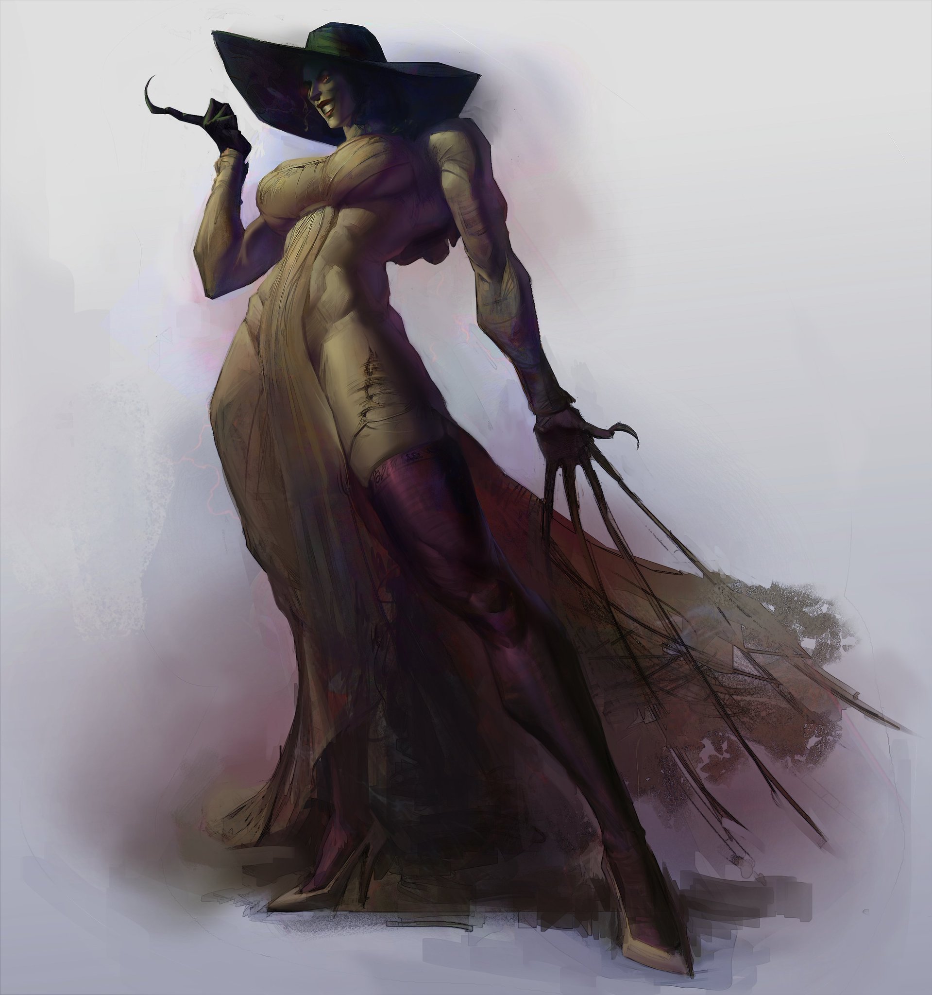 1girls, alcina dimitrescu, ass, big ass, big breasts, big thighs, breasts, bust, busty, capcom, chest, curvaceous, curvy, curvy figure, digital media (artwork), female, hips, hourglass figure, huge ass, huge breasts, huge thighs, large ass, large breasts, large thighs, legs, light skin, light-skinned female, mature, mature female, milf, pale skin, pale-skinned female, resident evil, resident evil 8: village, slim waist, tall female, thick, thick hips, thick legs, thick thighs, thighs, voluptuous, waist, wide hips, wide thighs, zhaar
