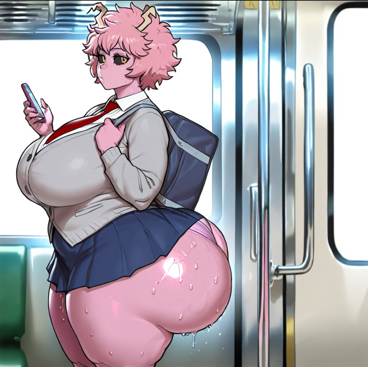 1girls, ai assisted, ai generated, ass, big ass, big breasts, breasts, civitai, female, huge ass, huge breasts, kalagod, massive ass, massive breasts, mina ashido, my hero academia, solo, solo female, sweat, sweaty ass, sweaty butt, tagme, thick thighs, wide hips