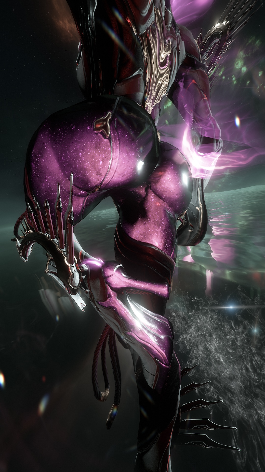 ass, ass focus, behind view, big ass, bubble ass, bubble butt, curvaceous, curvy, curvy figure, ember (warframe), ember heirloom (warframe), female, female only, hourglass figure, huge ass, screencap, screenshot, thick thighs, voluptuous, voluptuous female, warframe, wide hips