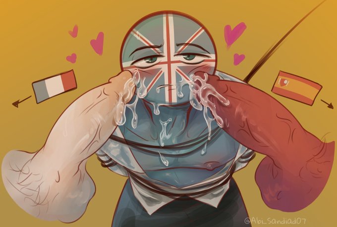 countryhumans facial france_(countryhumans) gay spain_(countryhumans) spanish uk united_kingdom united_kingdom_(countryhumans)