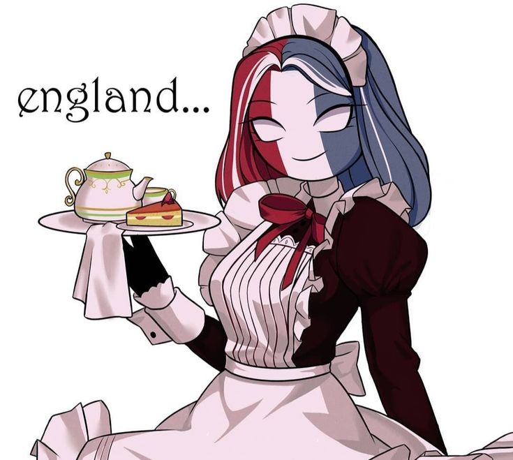1girls, black gloves, countryhumans, countryhumans girl, female, female only, france (countryhumans), holding object, maid, maid headdress, maid uniform, saylluna, smiling at viewer, solo, tagme, what, white eyes
