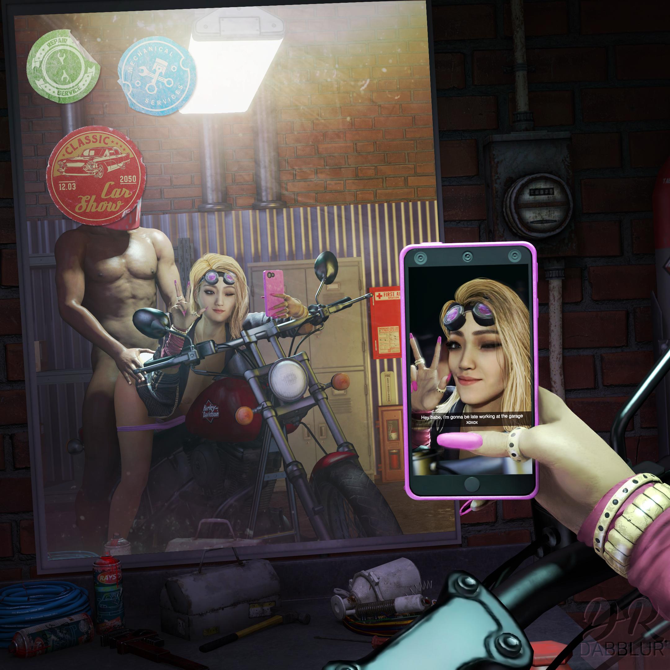 1boy, 1girls, 2022, 3d, 3d (artwork), asian, asian female, blonde hair, breasts, breasts out, brown eyes, cheating, cheating girlfriend, dbd, dead by daylight, drdabblur, female, female penetrated, fingernails, grabbing, grabbing ass, grabbing from behind, happy, happy female, happy sex, japanese, japanese female, jewelry, legs, light skin, light-skinned female, long legs, looking at viewer, looking pleasured, male, male on female, male penetrating, male penetrating female, motor vehicle, nail polish, naked, naked female, netorare, nipples, no bra, ntr, nude, panties, panties around leg, panties down, peace sign, pink nails, ring, selfie, sex, sex from behind, smile, stealth sex, tits, unseen male face, wink, winking, winking at viewer, yui kimura
