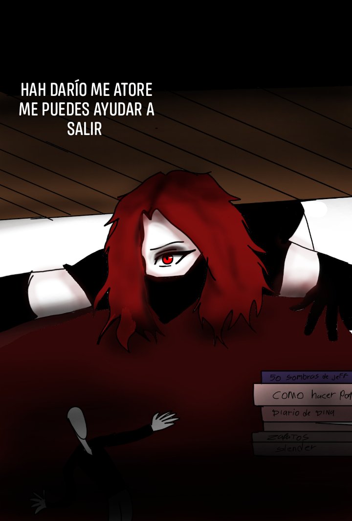 1girls before_sex creepypasta dario_loco_ nightmare_waifu nurse_ann searching spanish_text stuck_under_bed tagme translation_request