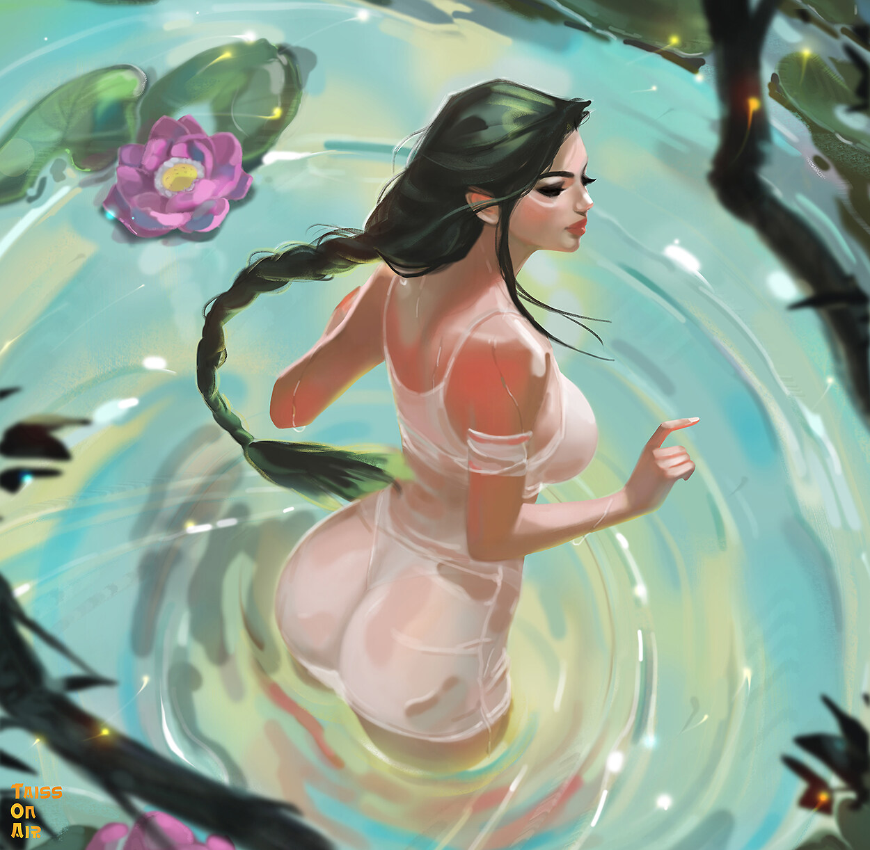 1girls, female, female only, lara croft, lara croft (classic), solo, solo female, tagme, tattiart, tomb raider, tomb raider (classic)