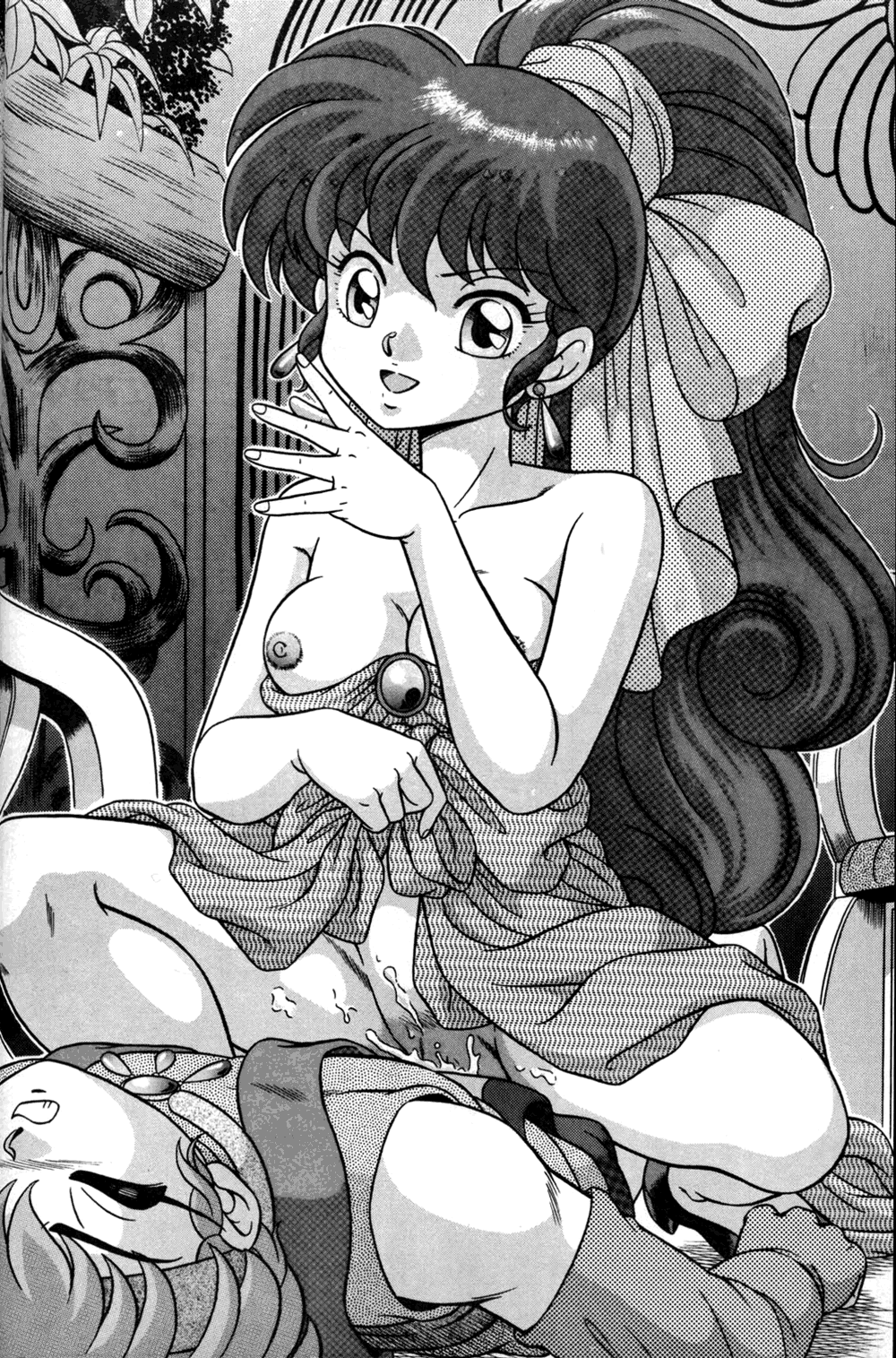 happy long_hair ranma-chan ranma_1/2 ranma_saotome sex takashi_taya