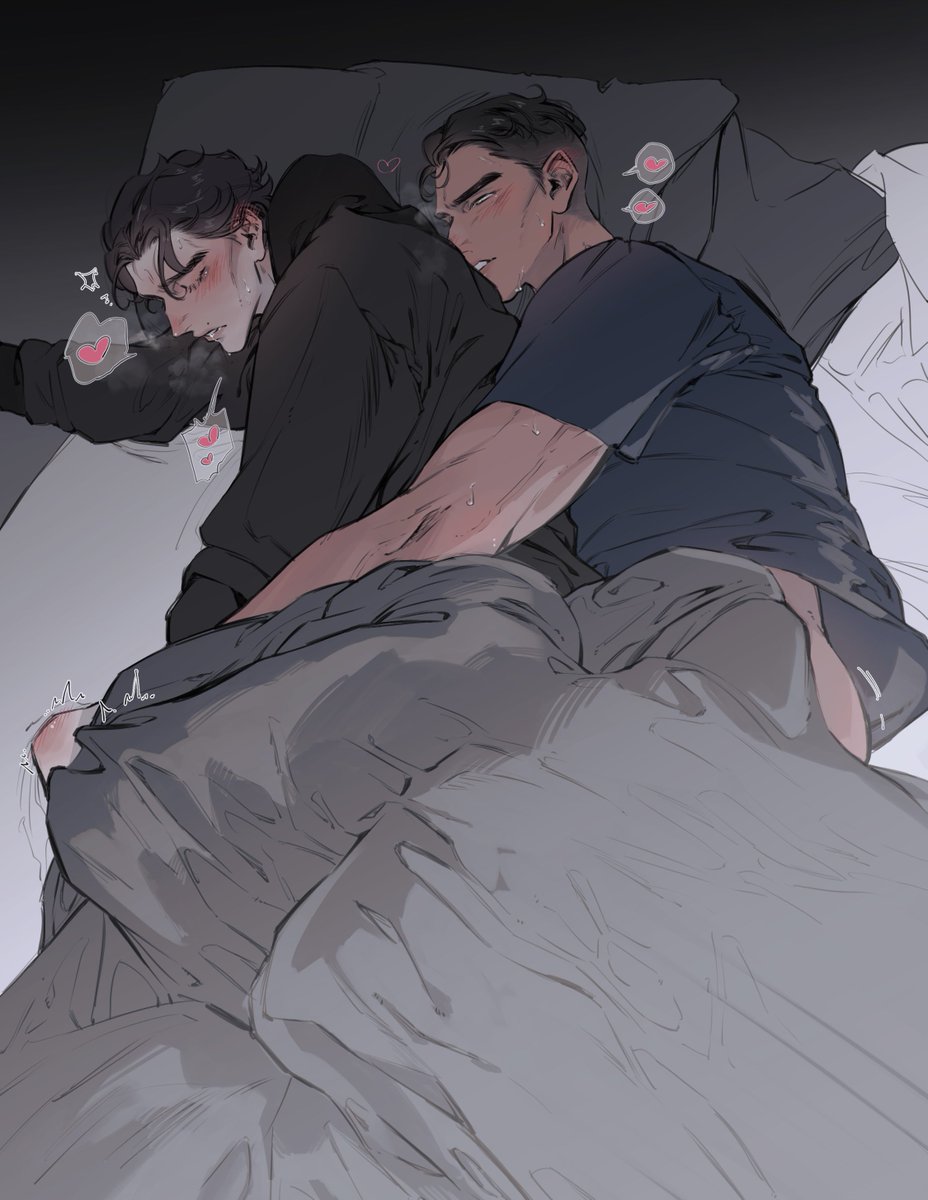 2boys, 2d, 2d (artwork), anal, anal insertion, anal sex, arcane, arcane jayce, arcane viktor, beard, bearded, bed, bedroom, bedroom sex, bigger male, bigger penetrating smaller, black hair, blanket, blush, bred, breeding, brown hair, closed eyes, color, colored, cuddling, dark hair, dark skin, dark-skinned male/light-skinned male, digital media (artwork), dryhumping, dubious consent, face, fucking good and hard, full color, gay, gay male, gay sex, grabbing from behind, hands, hholding, holding down, hoodie, hugging, humping, implied anal, implied penetration, implied sex, jayce talis, killpop1208, laying down, league of legends, legs, light-skinned male, long hair, long hair male, looking pleasured, loving couple, loving it, loving sex, lube, male, male focus, male only, male/male, moaning, moaning in pleasure, mole, mole above mouth, muscular, muscular male, nsfw, orgasm face, pale skin, pants, pants down, penis, praise, romantic, romantic couple, romantic sex, sex, shirt, shirt only, size difference, skinny male, sleep molestation, sleep sex, sleeping, smaller male, smaller penetrated, snuggling, soft, sweet, thighs, twink, viktor (league of legends), yaoi