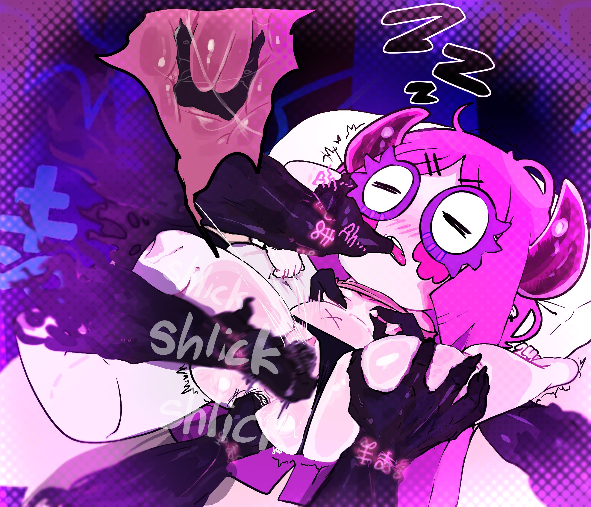 chocovania (character), horns, imp, meweeze, multiple boys, original, rape, sleep molestation, sleeping sex, violation, virtual youtuber