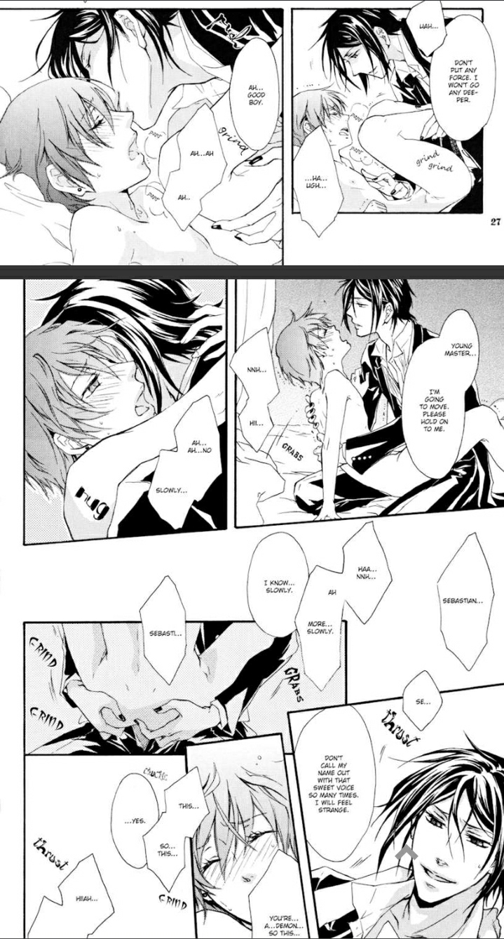anal sex, black butler, ciel phantomhive, gay male, gay sex, good boy, male/male, minor character, penis, say gex, sebaciel, sebastian michaelis, yaoi