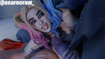 3d avengers batman_(series) blowjob completely_naked completely_naked_female completely_nude completely_nude_female crossover crow cum dc dc_comics dick fingering fortnite fortnite:_battle_royale harley_quinn harley_quinn_(fortnite) marvel marvel_comics mutant_(marvel) purple_balls raven_(fortnite) scarecraw_ scarlet_witch scarlet_witch_(fortnite) threesome wanda_maximoff x-men