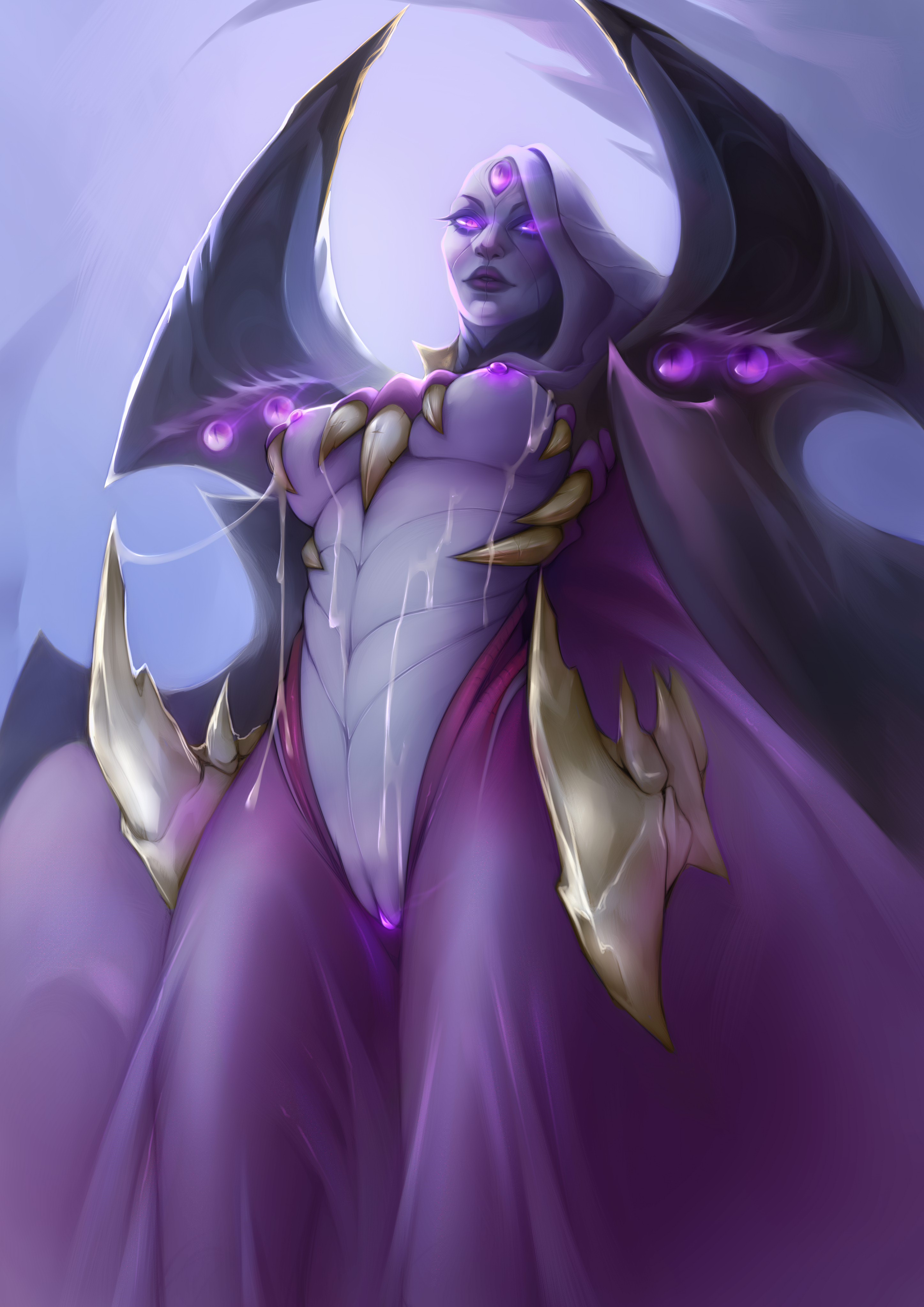 athletic, athletic female, bel'veth, female, league of legends, monster girl, tagme