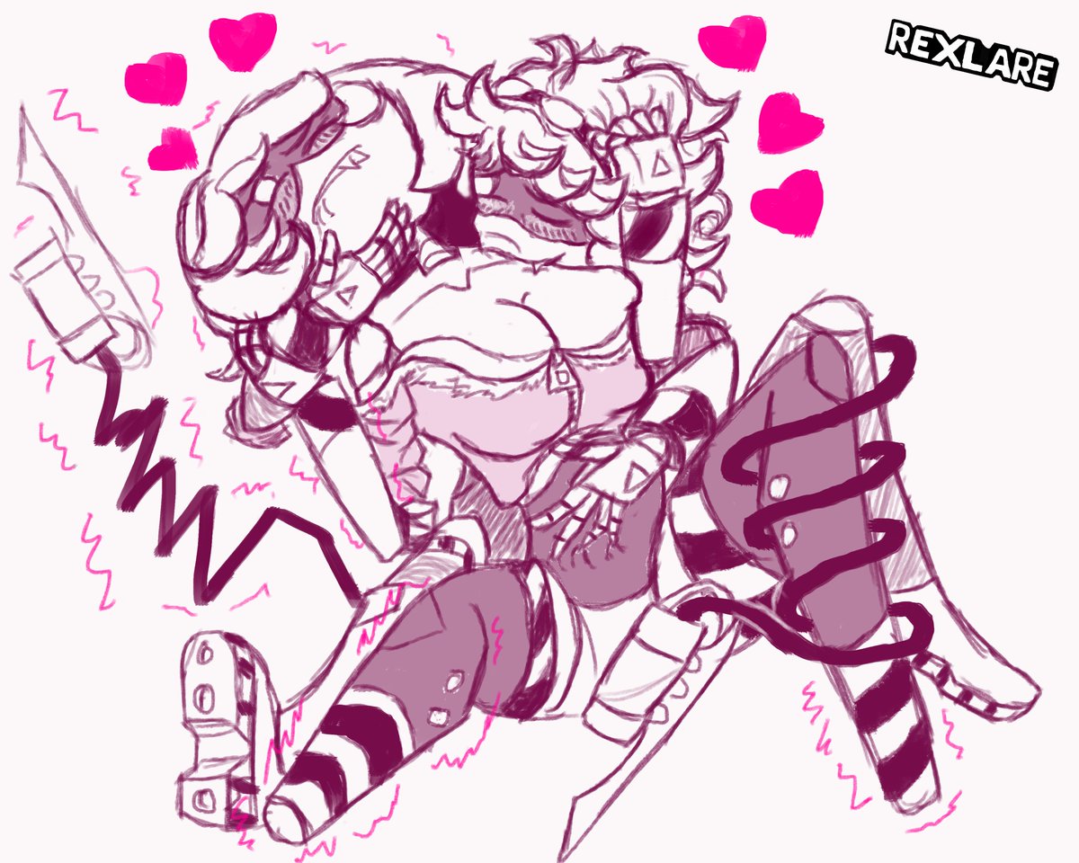 big breasts, bite, breasts, cleavage, disassembly drone, envy (murder drones), female, glitch productions, murder drones, n (murder drones), robot, robot boy, robot girl, robot humanoid, tagme, v (murder drones), white body