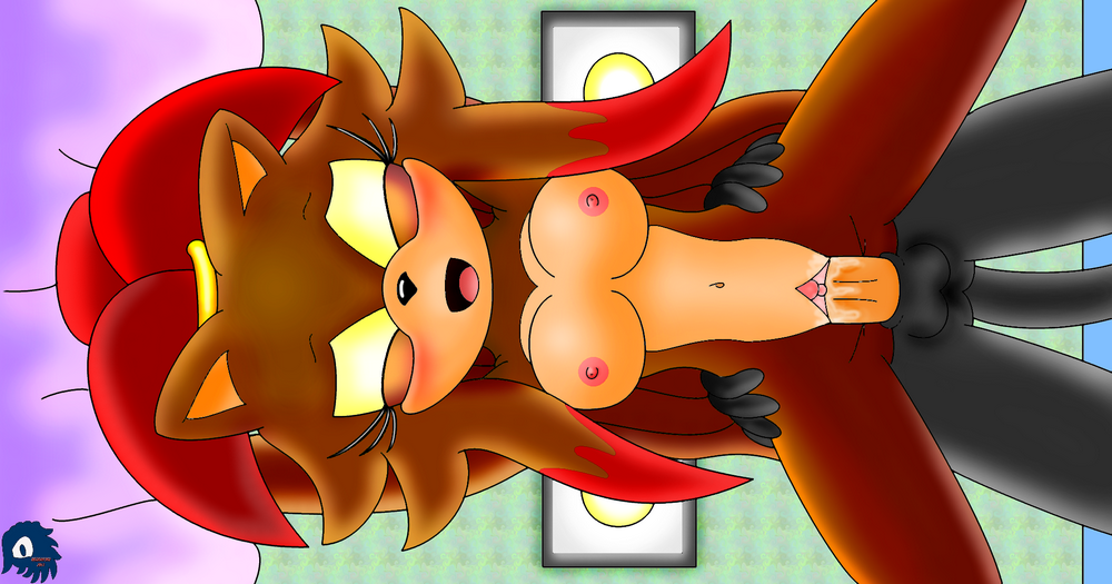 anthro bigdon1992 boromin caren feline fur furry hedgehog mammal original_character sega sex shine sonic_(series)