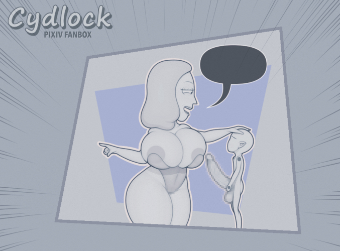 1boy 1girls beth_smith curvy_female cydlock faceless_male female huge_breasts male milf penis rick_and_morty