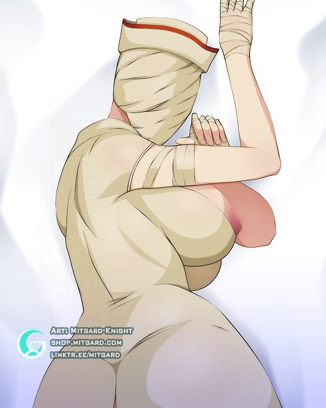 1girls big_breasts bodypillow breasts dakimakura fyp game mitgard-knight monster_girl nurse_(silent_hill) oppai sexynurse silent_hill smooth_skin terrorbird