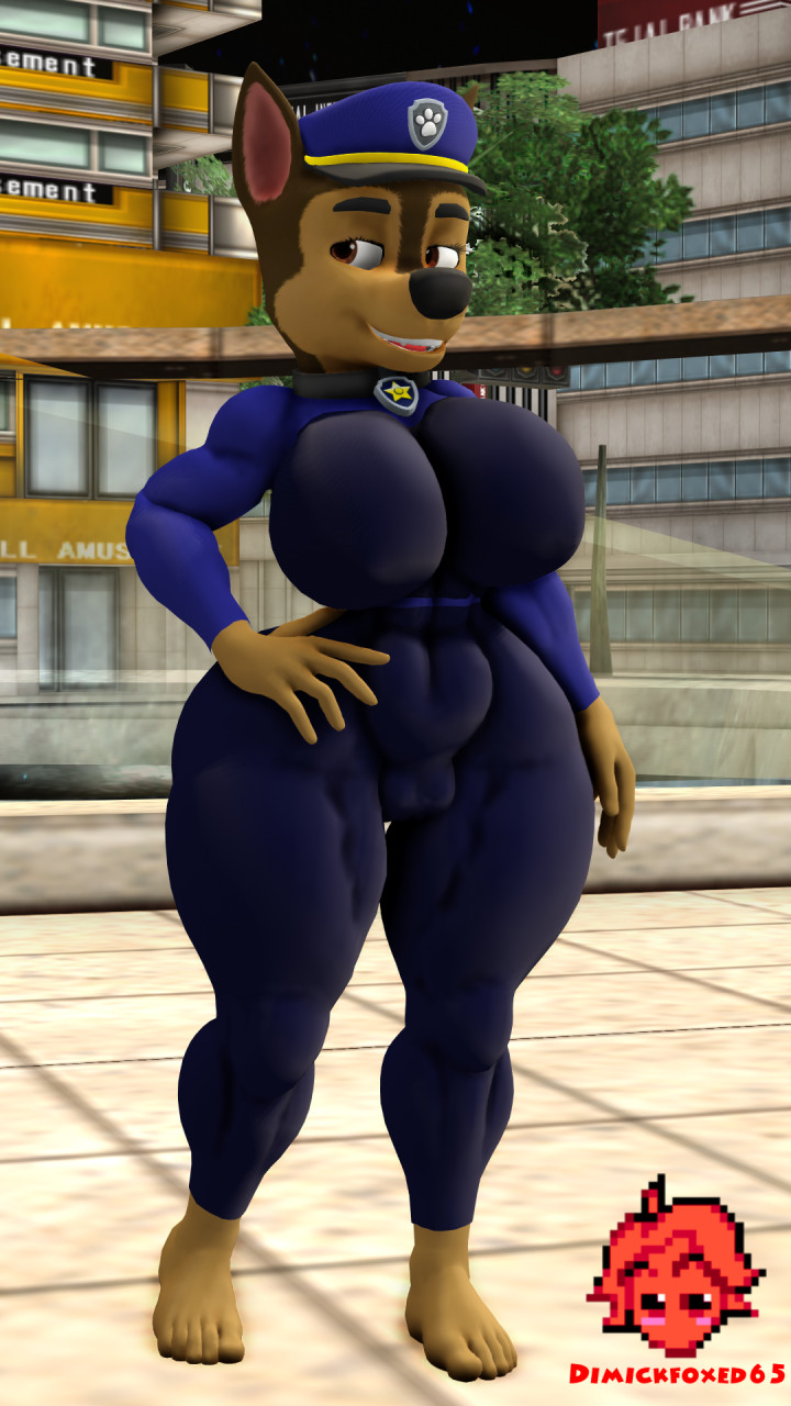 Chase (Paw Patrol) Rule 34 Image