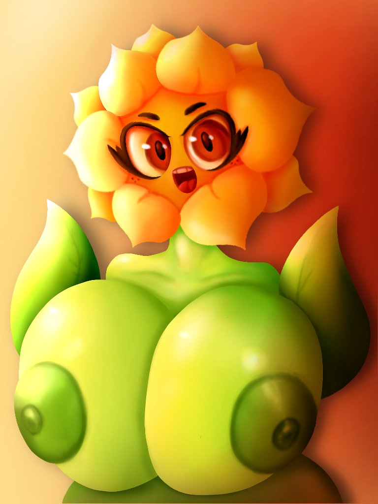 1girls anthro anthro_only anthrofied big_breasts breast breasts female female_only hips huge_breasts humanoid large_breasts naked nipples nude nude_female nudity plant plant_girl plant_hair plant_humanoid plantie plants_vs_zombies solarboyo solo solo_female sunflower sunflower_(pvz) thick thick_thighs thighs top_heavy wide_hips