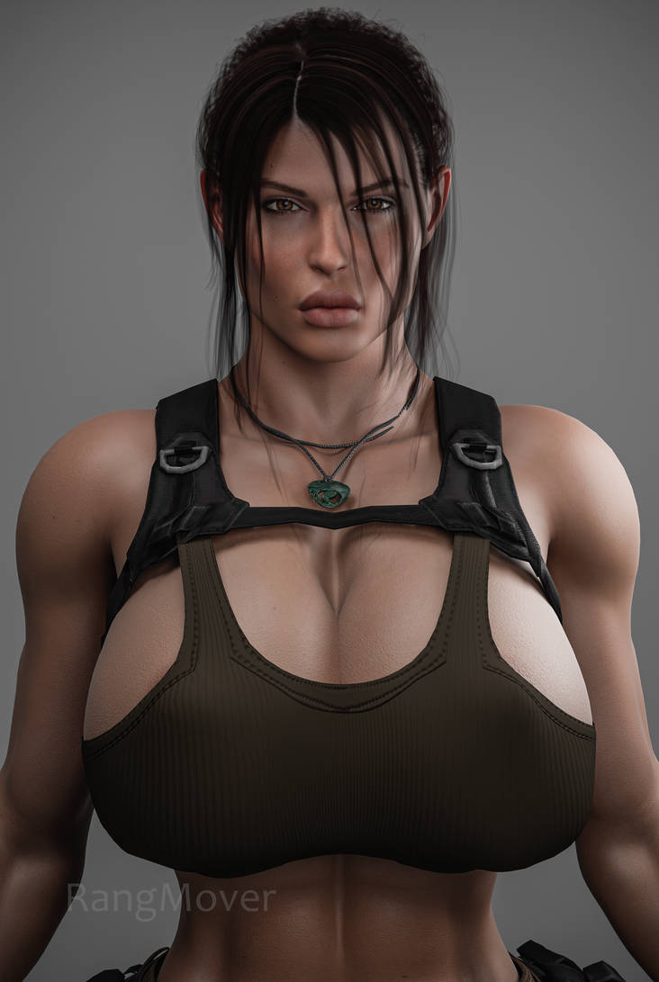 1girls 3d 3d_(artwork) abs athletic athletic_female big_breasts breasts busty curvy female female_only hourglass_figure lara_croft lara_croft_(survivor) large_breasts muscle muscles muscular_female panties pose posing rangmover seductive seductive_look solo thick thick_ass thick_thighs tomb_raider wide_hips