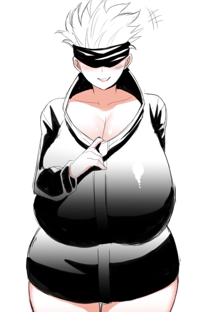 1girls albino big_ass big_breasts big_butt blindfold blue_eyes breasts class classroom clothed female_only gender_transformation genderswap_(mtf) gigantic_breasts horny horny_female hyper_ass hyper_breasts jujutsu_kaisen looking_at_viewer micro_bikini office pervert psyche_r18 rule_63 satoru_gojo short_hair smug solo solo_female teacher thick_thighs white_hair