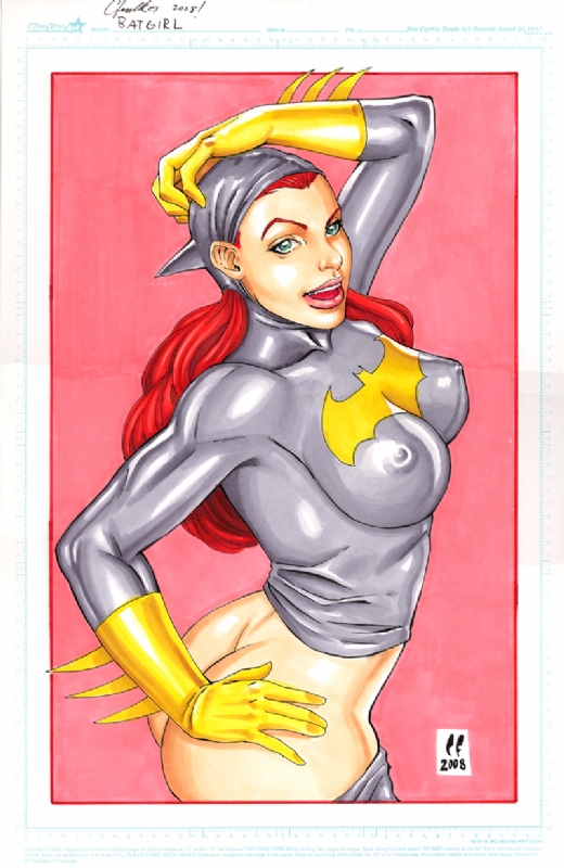 1girls barbara_gordon batgirl batman_(series) chris_foulkes curvaceous curvy curvy_body curvy_female curvy_figure dc dc_comics female female female_only hourglass_figure light-skinned_female light_skin solo solo_female tagme voluptuous