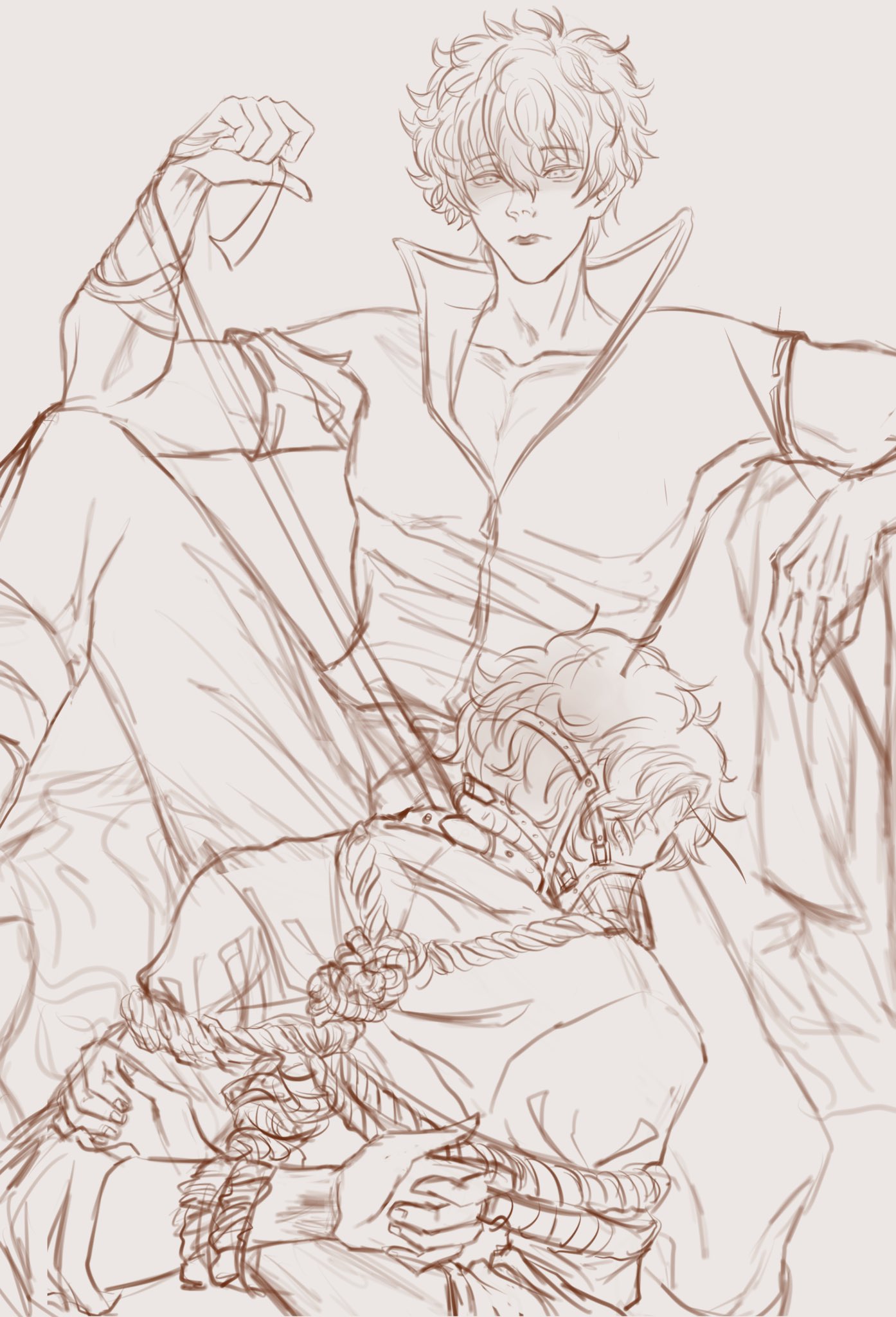 Gintoki Sakata (Gintama) Rule 34 Image