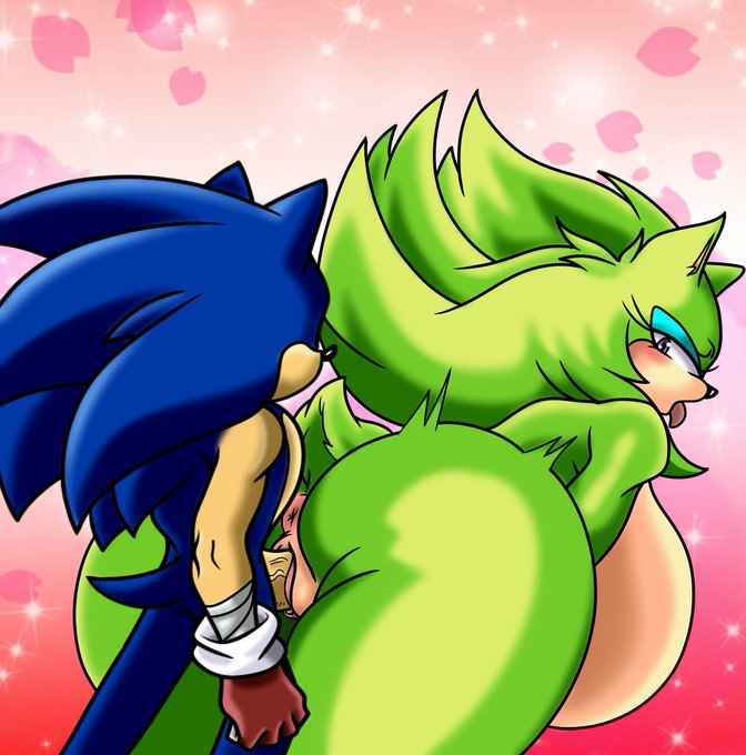 ahegao?_maybe? dante_art green_fur hyper_breasts kristal_(ssxu) looking_at_another looking_back looking_pleasured makeup muscular_anthro muscular_arms muscular_male red_gloves shadowed_face size_difference size_play sonic_(series) sonic_the_hedgehog sonic_the_hedgehog_(series) spiky_fur super_sonic_x_universe tongue_out vagina vaginal vaginal_insertion vaginal_penetration vaginal_sex