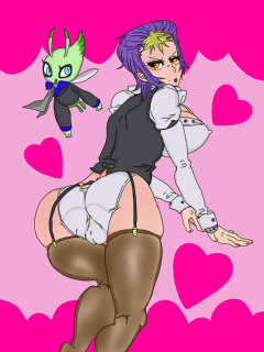 1girls celebi color female human interspecies kodai nintendo pokemon pokemon_(species) rule_63 sexless