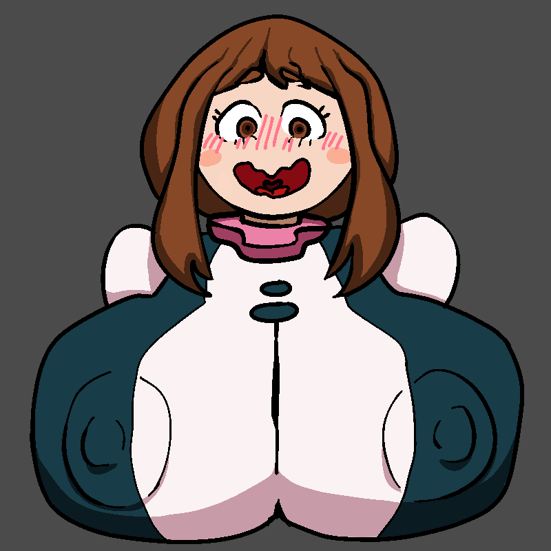 Ochako Uraraka (Hero Outfit) Rule 34 Image