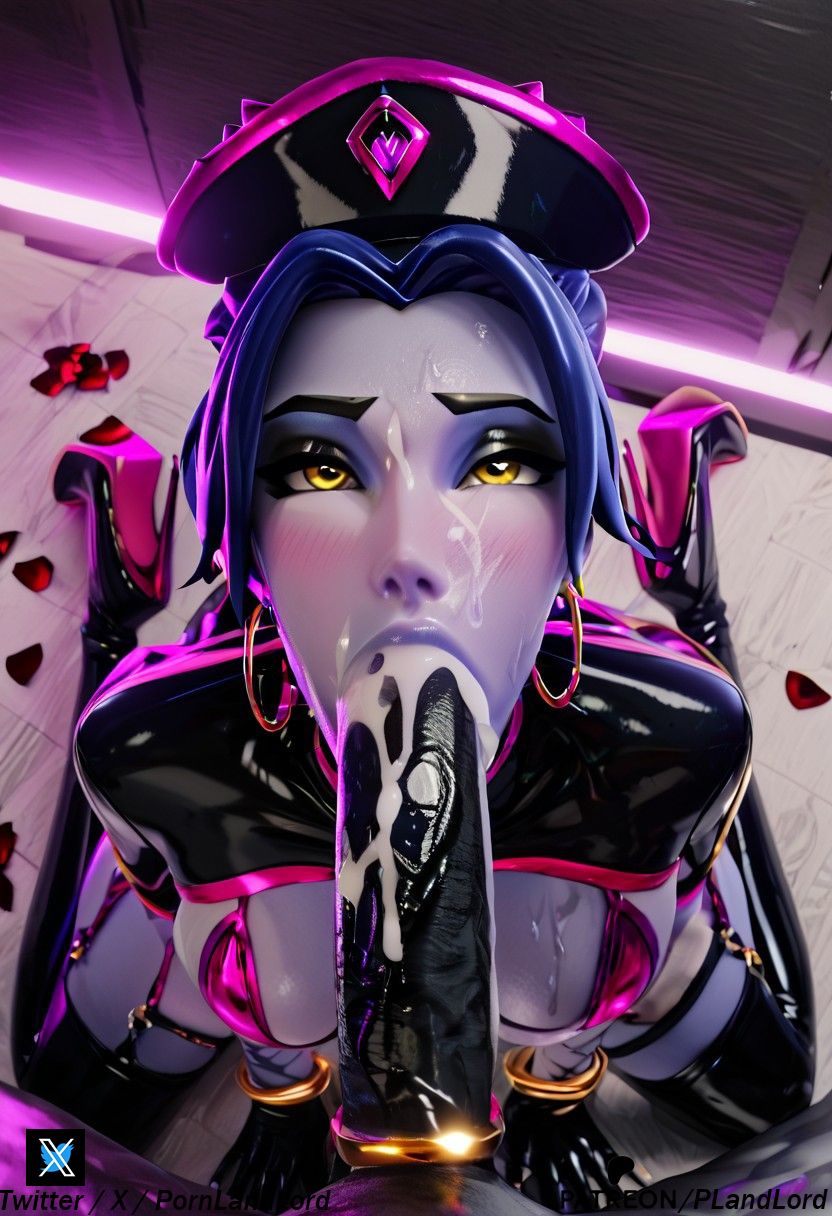 1girls, ai generated, amelie lacroix, ass, big ass, big breasts, breasts, dark skin, dark-skinned male, female, male, overwatch, overwatch 2, pornlandlord, widowmaker