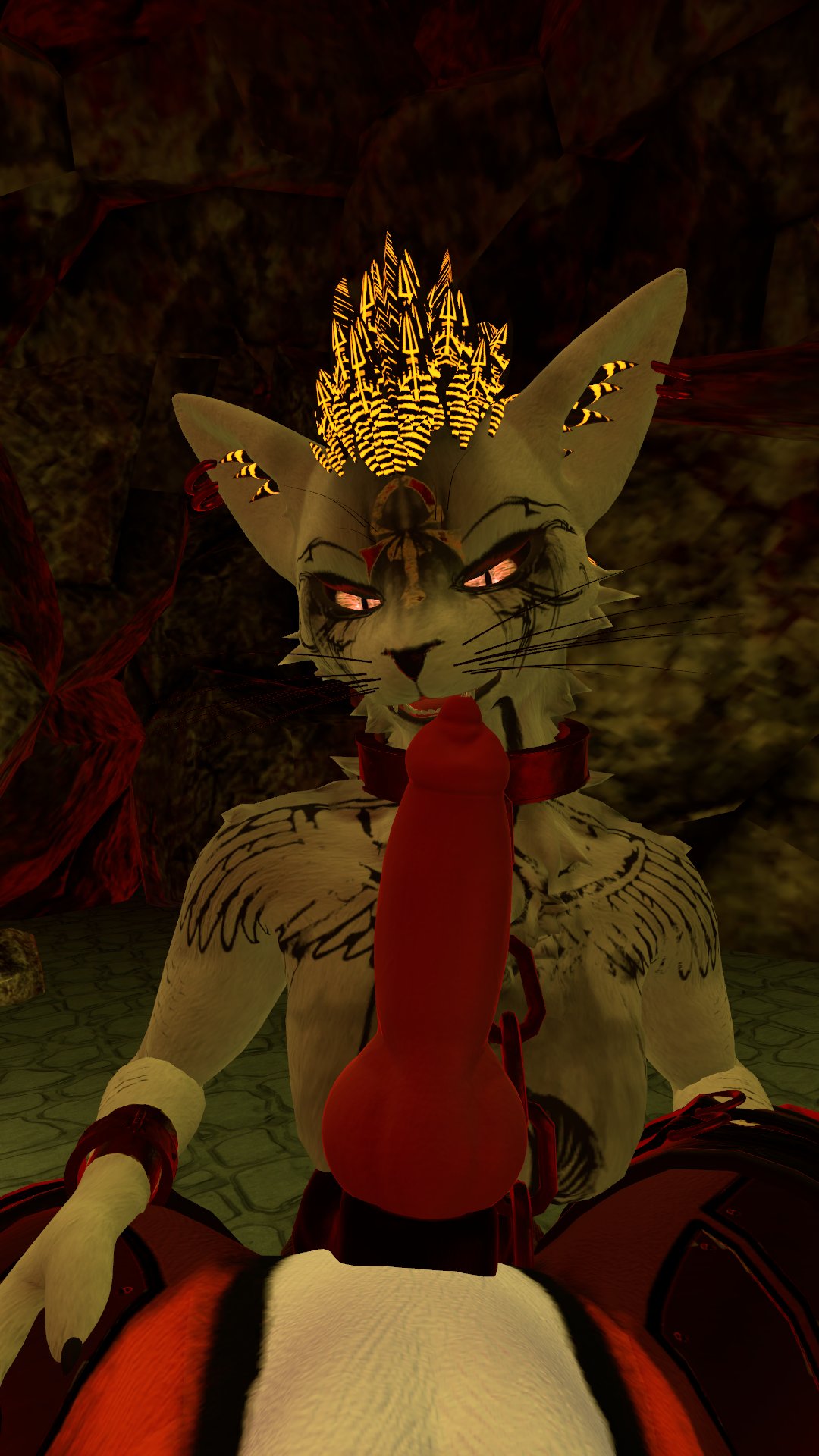 3d anthro anthro_only canid canine fur furry furry_only kyrani male male_only red_fur rexouium tagme twitter url vr_media vrchat vrchat_avatar