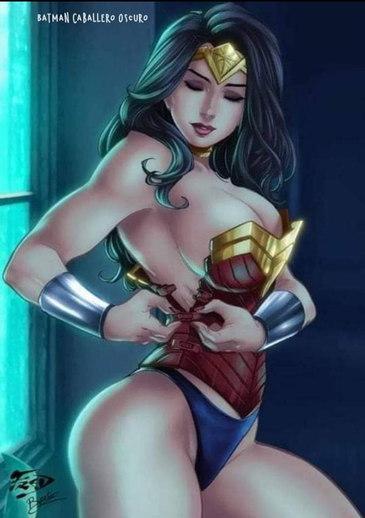 1girls big_ass big_breasts cedric_humbert cleavage dc dc_comics diabolumberto ed_benes_studio female female_only fred_benes heroine huge_breasts panties solo superheroine undressing wonder_woman wonder_woman_(series)