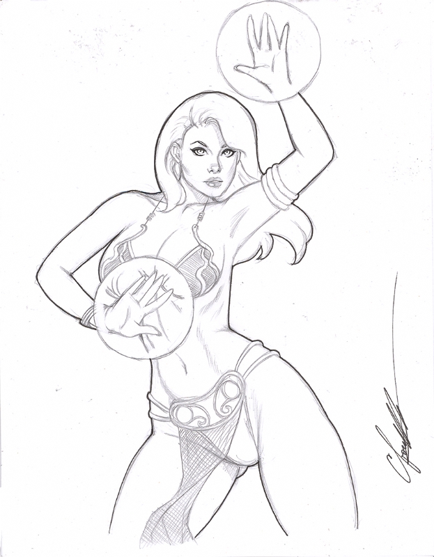 Slave Leia (Cosplay) Rule 34 Image