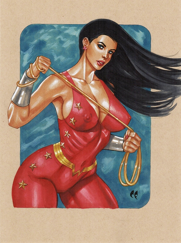 1girls black_hair blue_eyes chris_foulkes curvaceous curvy curvy_female curvy_figure dc dc_comics donna_troy female female_only hourglass_figure light-skinned_female light_skin solo solo_female tagme voluptuous voluptuous_female wonder_girl wonder_woman_(series)