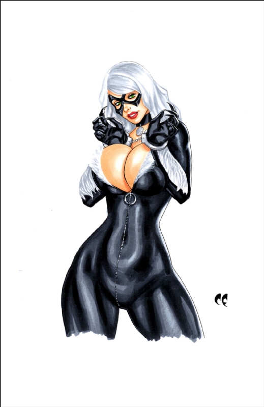 1girls black_cat_(marvel) chris_foulkes curvaceous curvy curvy_female curvy_figure felicia_hardy female female_only hourglass_figure light-skinned_female light_skin marvel marvel_comics solo solo_female spider-man_(series) straight_hair tagme voluptuous voluptuous_female