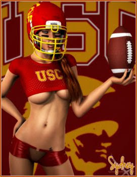 american_football breasts football_(ball) football_helmet helmet sydgrl3d