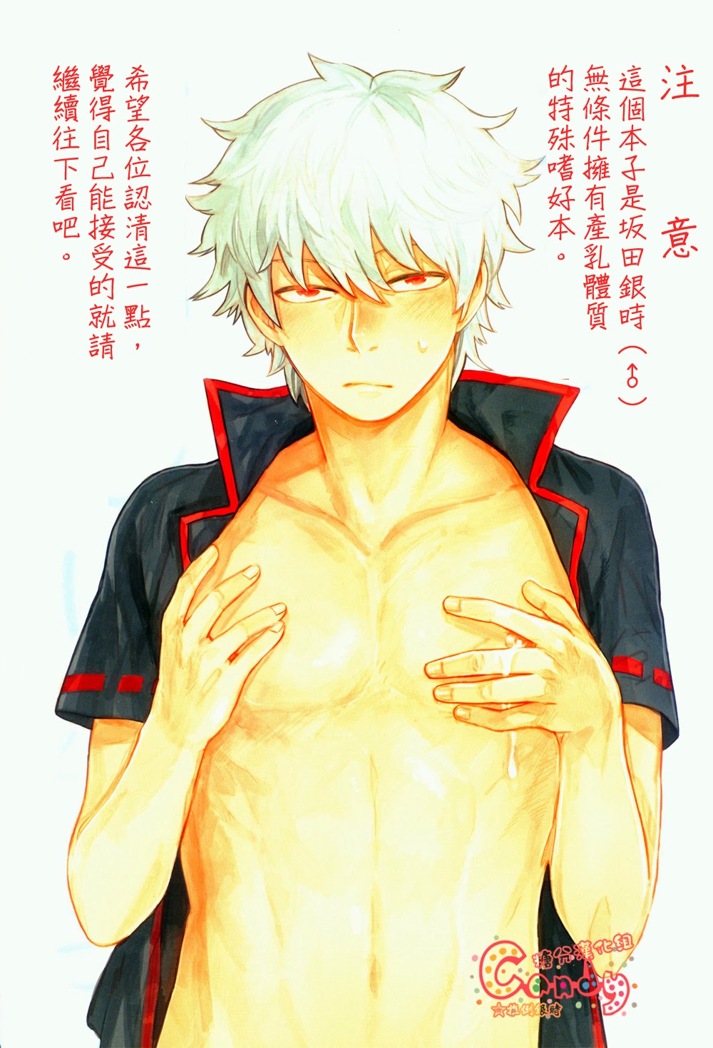 Gintoki Sakata (Gintama) Rule 34 Image