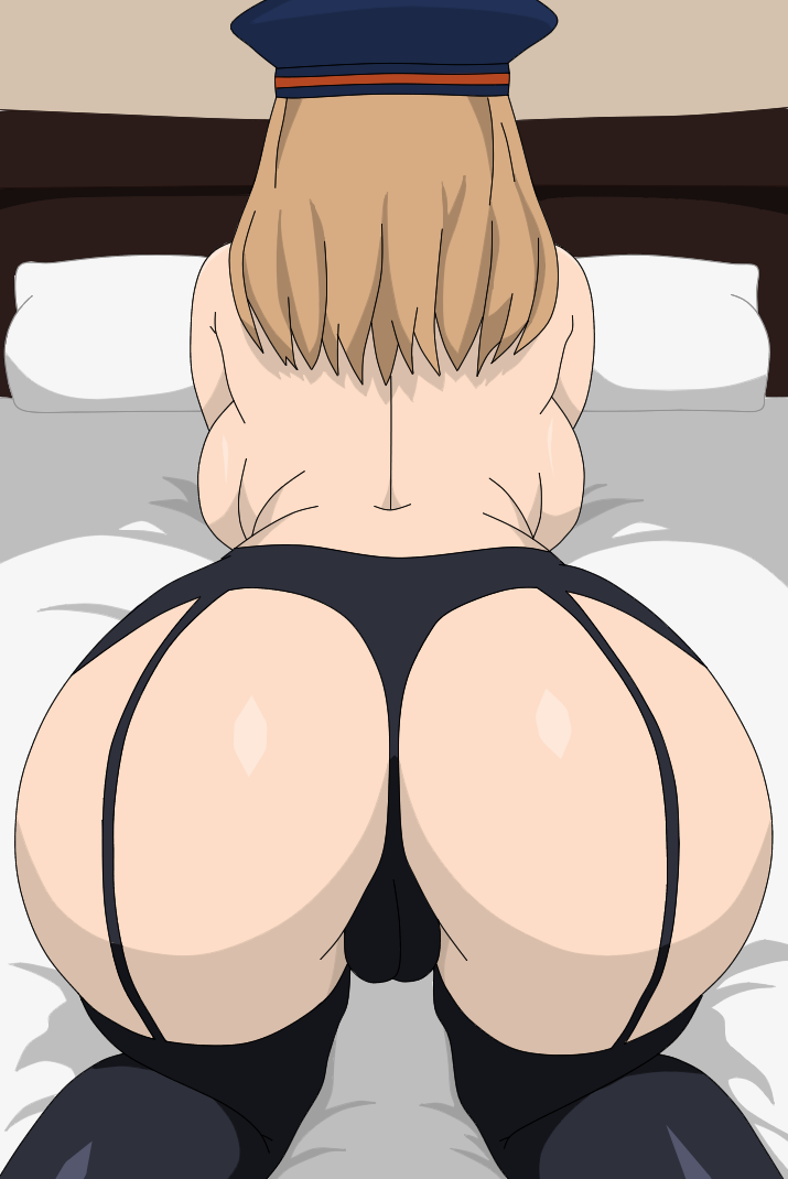 1girls all_fours ass ass_focus ass_shot background big_ass big_breasts bikini black_legwear blonde_hair breasts camie_utsushimi clothing dat_ass diyunk edit female female_focus female_only garter_belt garter_straps huge_ass huge_breasts large_ass large_breasts mattress medibangpaint my_hero_academia on_all_fours on_bed pillow pussy shiketsu_high_school_cap solo tagme vagina