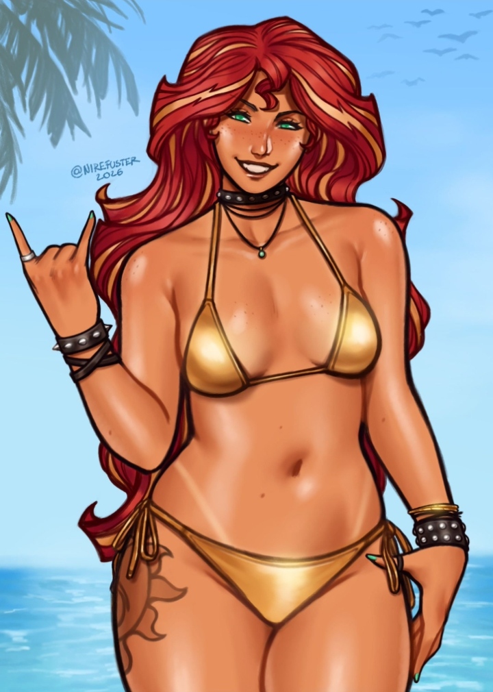 Sunset Shimmer (Equestria Girls) Rule 34 Image