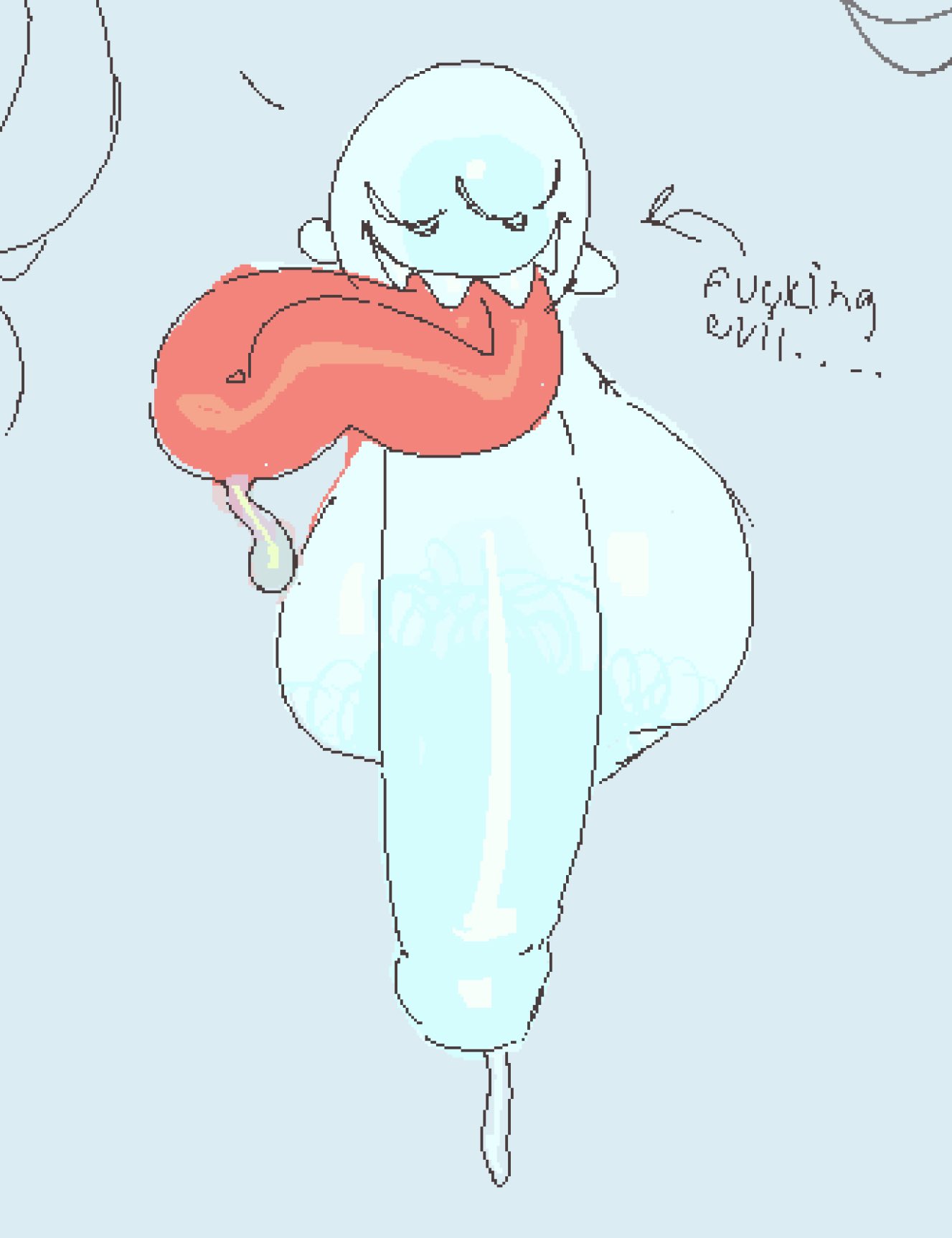 Boo (Mario) Rule 34 Image