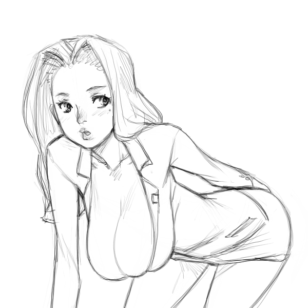 advance_wars female leaning_forward monochrome nell_(advance_wars) sub_tank