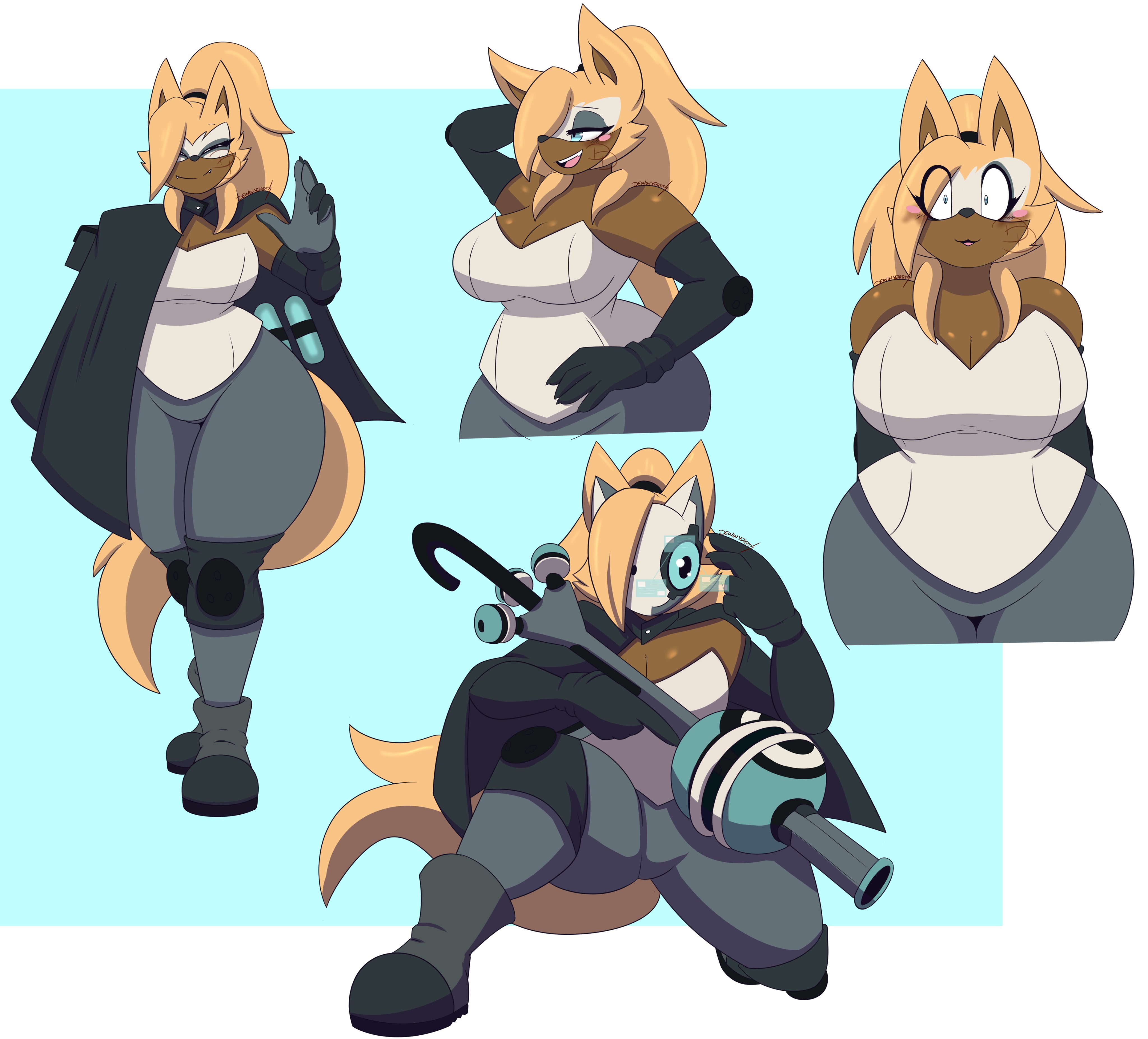 anthro, armpits, big breasts, breasts, dewwydarts, dewwydartz, female, furry, idw comics, idw publishing, mobian (species), sega, sonic (series), sonic the hedgehog (comics), sonic the hedgehog (idw), sonic the hedgehog (series), straight hair, thick thighs, whisper the wolf, wide hips, wolf