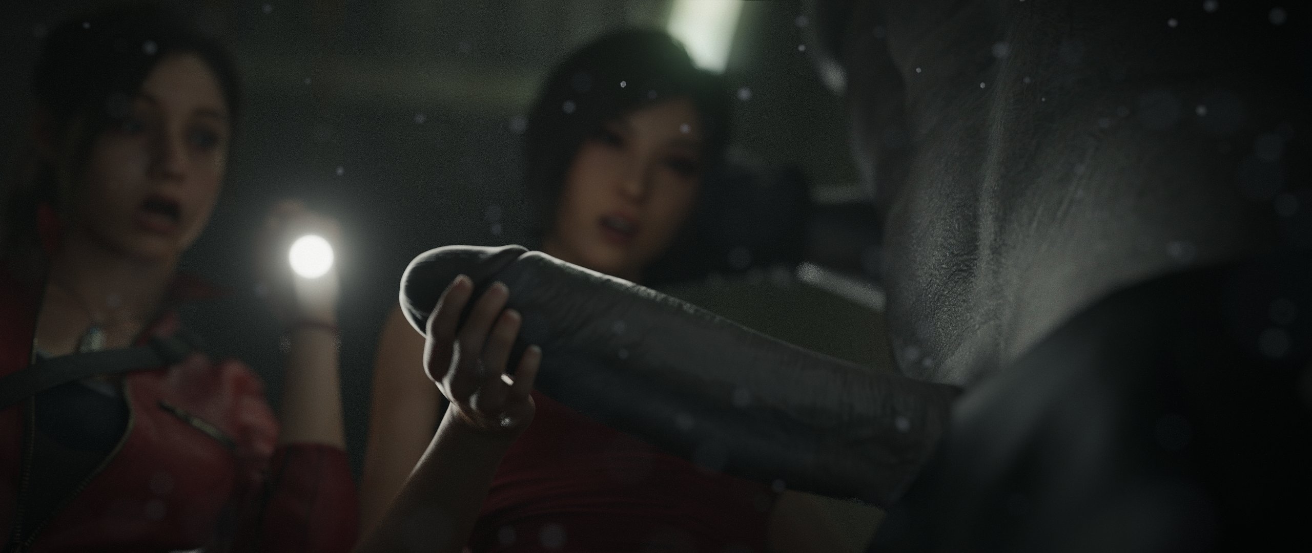 3d, ada wong, ada wong (adriana), big penis, capcom, claire redfield, claire redfield (jordan mcewen), female, harem, love, lovers, male, monster, mr x, penis, penis awe, resident evil, resident evil 2, resident evil 2 remake, size differenc, stephanie23, tagme, tyrant