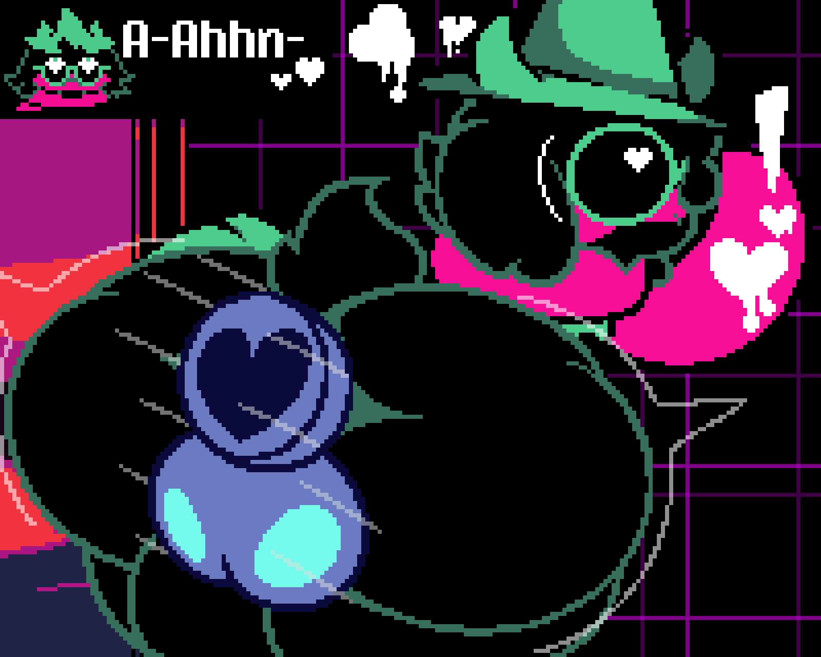 2boys 2d anal anthro anthro_male ass_focus ass_slap ass_up balls bent_over big_ass big_penis black_body blush caprine deltarune dialogue femboy furry furry_male gay girly goat heart-shaped_pupils human human_male humanoid humanoid_male kris_(deltarune) male male/male male_only mammal mammal_humanoid nervous ralsei spacebotbutt3k tail undertale_(series)