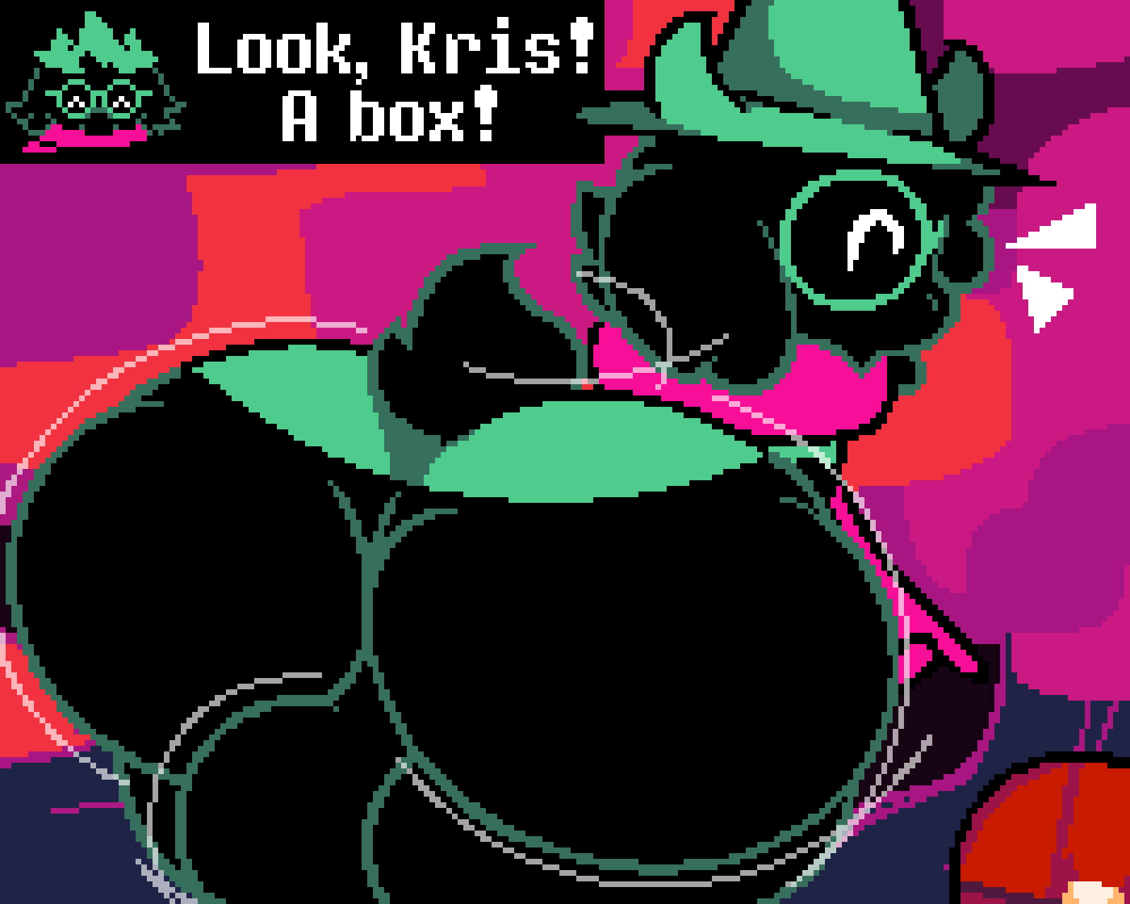 ass_up balls bent_over big_ass black_body deltarune dialogue fat_ass femboy gay girly goat kris_(deltarune) male/male ralsei spacebotbutt3k tail text