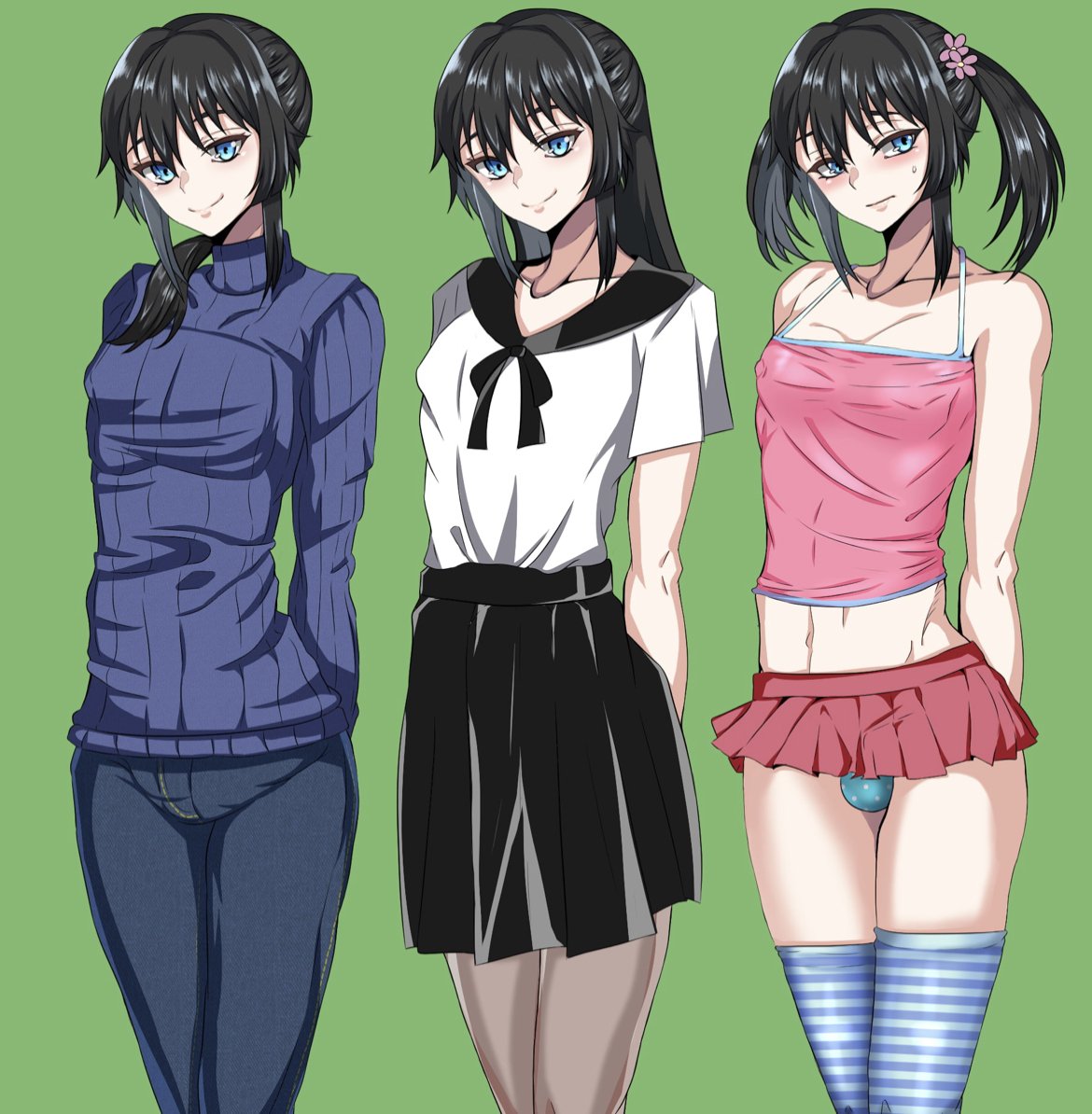 crossdressing, female, femboy, girly, kazura1000, male, male only, otoko no ko, otokonoko, sakaki kansen, stockings, tomgirl, trap