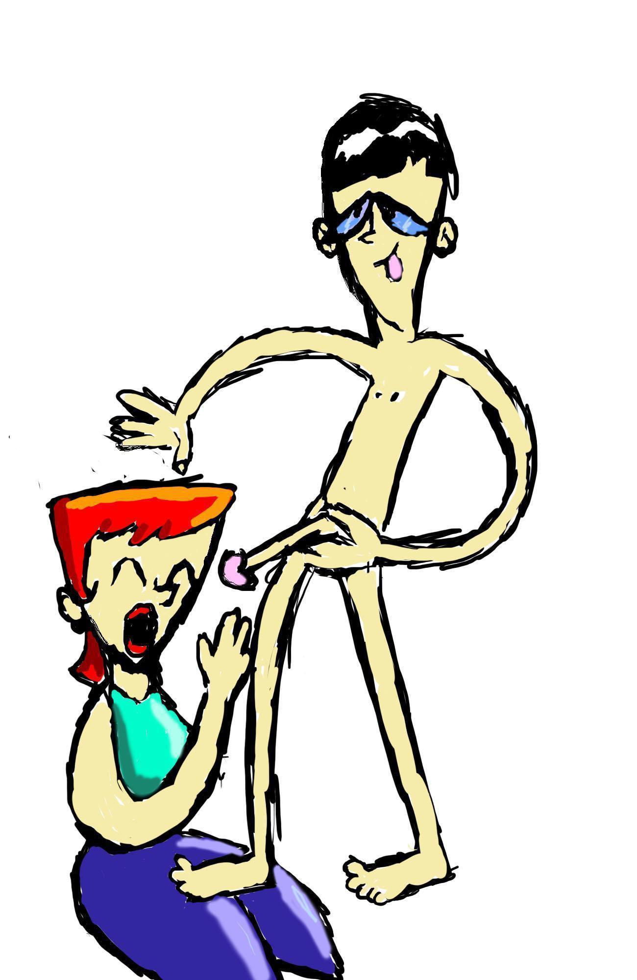 cartoon_network dexter's_laboratory dexter's_mom female human male mandark straight tagme what