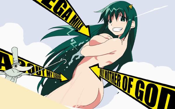 1girls 4chan crossover female lum popotan solo soul_eater urusei_yatsura