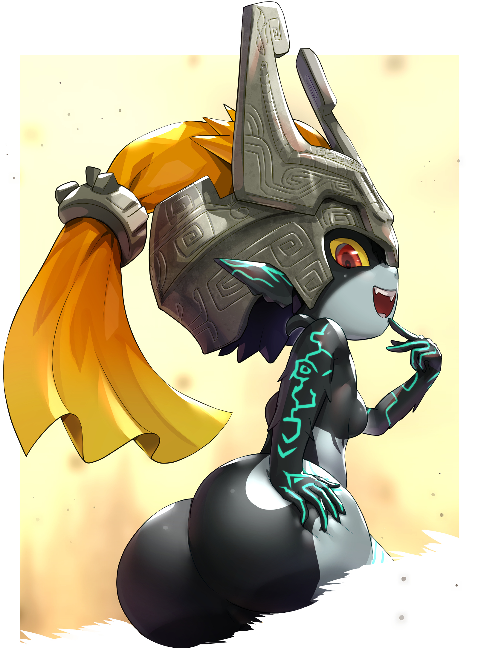 ass, big ass, bubble ass, bubble butt, female, female only, gonzarez, imp, imp midna, midna, nintendo, round ass, solo, solo female, the legend of zelda, twilight princess