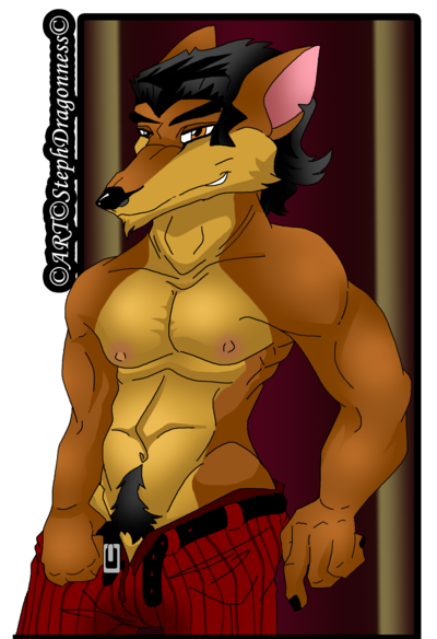 activision alpha_channel anthro bottomwear clothing crash_(series) fur furry furry_male male male_only muscular muscular_male pants pinstripe_potoroo pubes solo stephdragoness transparent_background undressing video_games