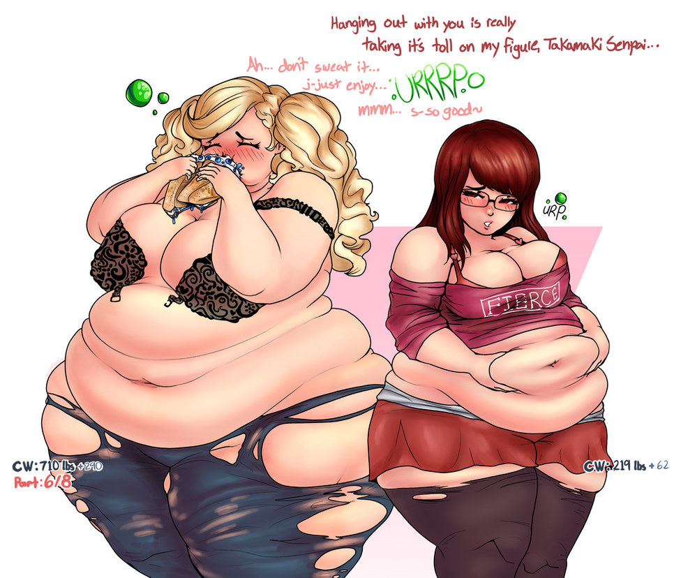 ann_takamaki bbw belly big_belly big_breasts breasts fat female female_only hips huge_belly huge_breasts hyper hyper_ass hyper_fat large_belly large_breasts metrack morbidly_obese obese obese_female overweight overweight_female persona persona_5 ssbbw sumire_yoshizawa tummy voluptuous weight_gain wide_hips